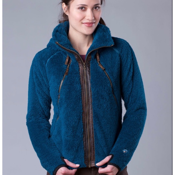 Kuhl FLIGHT JACKET Women’s medium Blue/brown - Picture 4 of 10